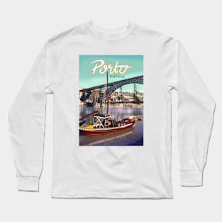 Bridge  Luís I - Porto Long Sleeve T-Shirt